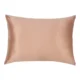 Natural Silk Pillowcase 50×70 cm – Caramel