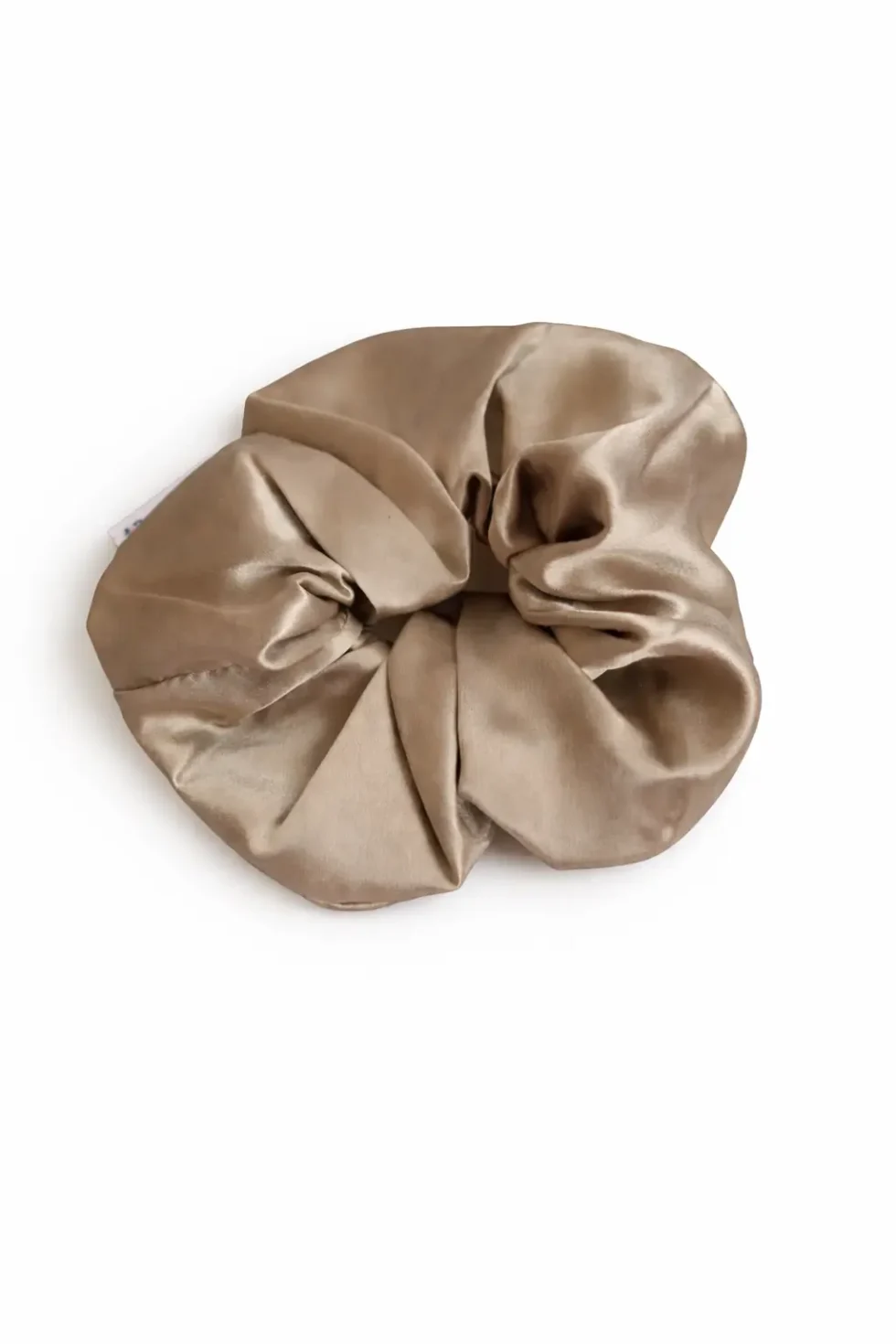 Šilkinė plaukų gumytė apimčiai didinti - Šampano spalvos, silkrest.eu