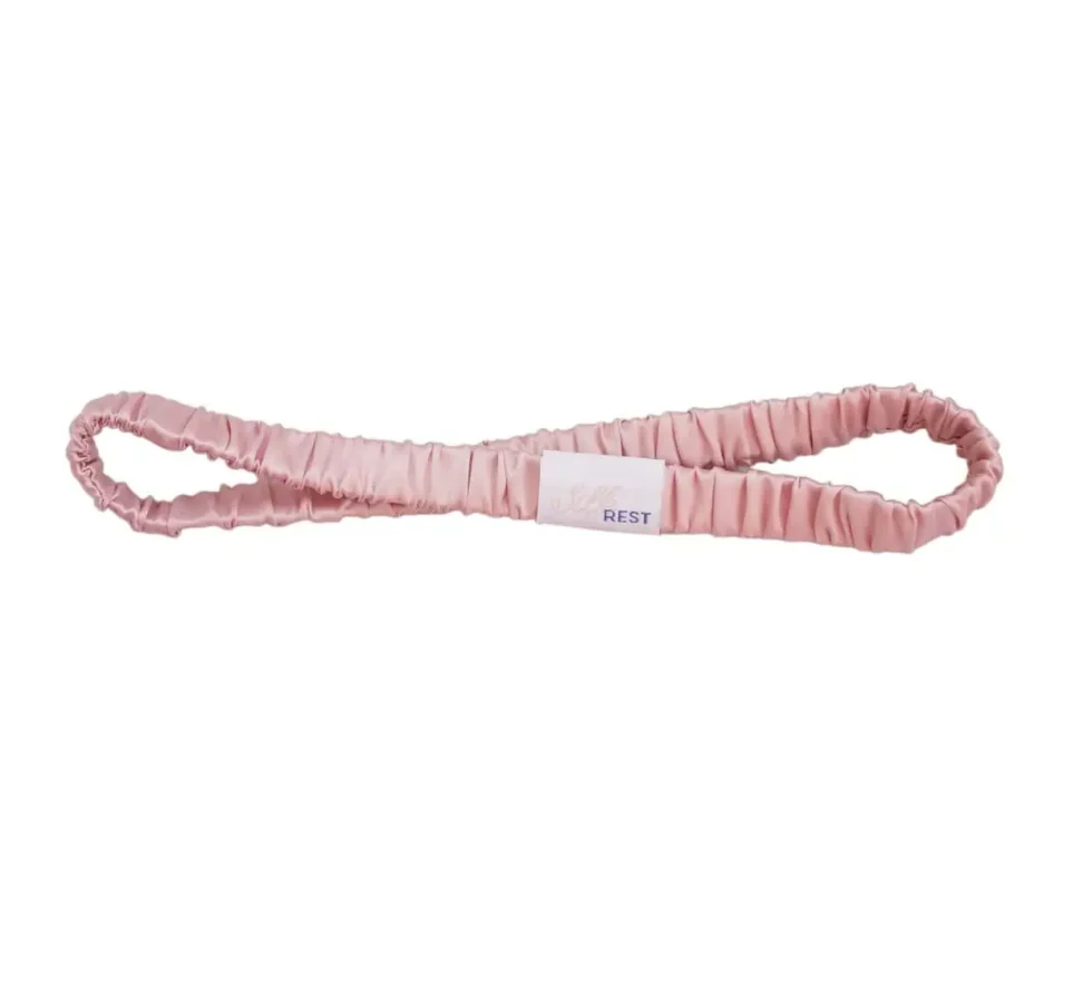 Prabangi Mulberry šilko plaukų juosta, elastinga ir tausojanti plaukus